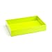 Poppin Medium Accessory Tray, Lime Green