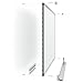Quartet Magnetic Whiteboard, White Board, Dry Erase Board, 8' x 4', Silver Aluminum Frame, Prestige 2 Total Erase (TEM548A)