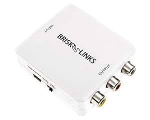 Amazon.com: Brisk Links 1080P HDMI To RCA Composite CVBS ...