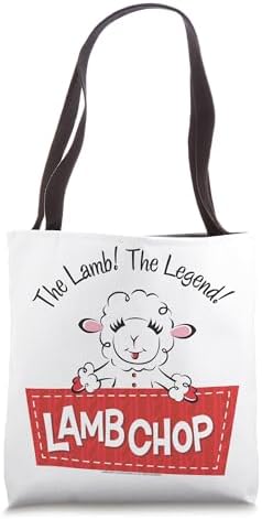 Amazon.com: Lamb Chop Legend Tote Bag : Clothing, Shoes & Jewelry
