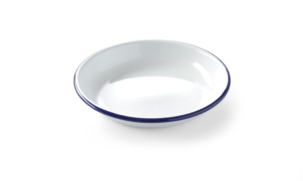 HENDI Deep plate, enamelled, ⌀200 mm