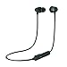 Cambridge Soundworks Angle 3 BudZ Bluetooth Headphones - Noise Cancelling Wireless Earbuds with 8Hr Total Playtime - IPX7 Certified Waterproof Ear Buds by OontZ (Black)