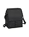 PackIt Freezable Deluxe Large Lunch Bag with Shoulder Strap, Black