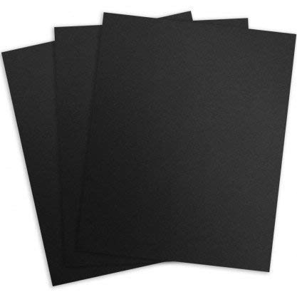 CFS Products Binding Linen Presentation Covers, Letter, Black, 200 Pack 8.5" X 11" Compatible with GBC, Fellowes, Trubind and More