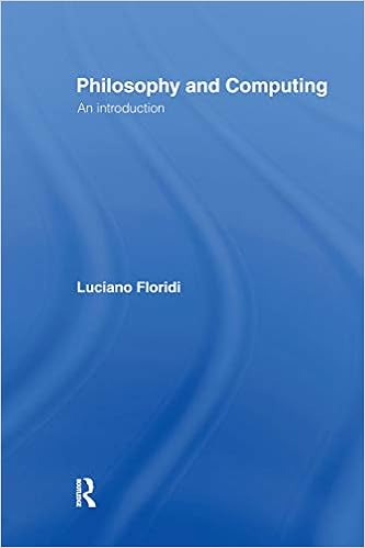 Amazon Com Philosophy And Computing An Introduction 9780415180245 Floridi Luciano Books