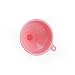 Mirenlife 6 Pcs Mini Plastic Funnels for Essential Oils, Small Samples of Perfume Liquid Emulsion, Sand Art and More, Pink