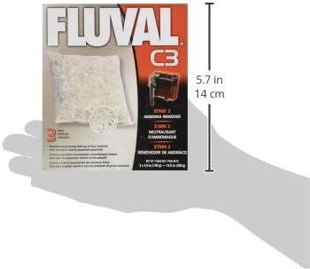Fluval Charge Ammonia Remover for C3 Filter, 1 Unidad (Paquete de 1) - Image 3
