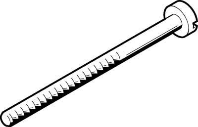 Festo 200568 Model DIN 84-M6X18-4.8 Socket Head Screw