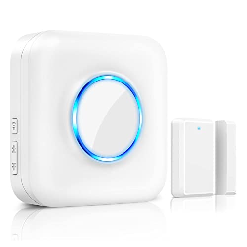 Wireless Door Sensor, BITIWEND Door Chime Doorbell With 600ft Operate