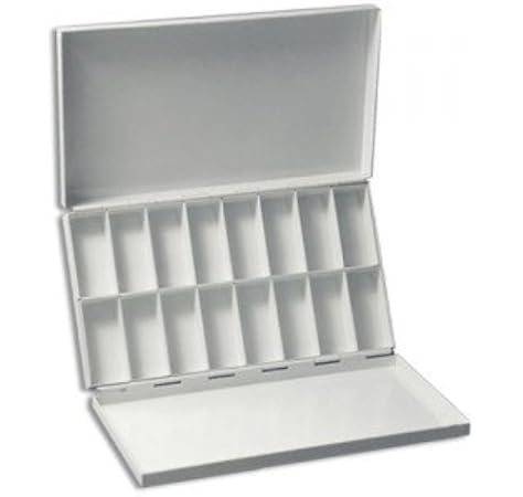 TALENS, CAJA ACUARELA METÁLICA RELLENABLE: Amazon.es: Hogar