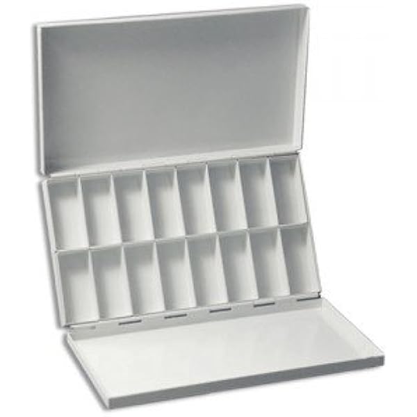 TALENS, CAJA ACUARELA METÁLICA RELLENABLE: Amazon.es: Hogar