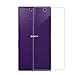 Sony Xperia Z Ultra Screen Protectors,KVAGO Front + Back Tempered Glass Screen Protectors Anti Fingerprint Bubble Free Shatterproof Shockproof Protective Skin Film for Sony Xperia Z Ultra