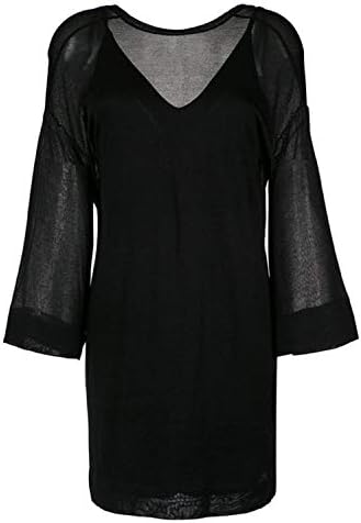 Osklen Womens Fluid Fresh Dress Black Medium