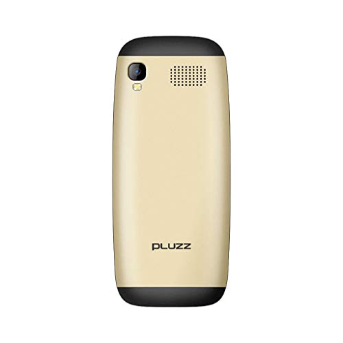 Unlocked Cell Phone Functional Camera 2.4inch Anti-Fall FM Dual SIM Card Easy to Use for Seniors Big Volume (Black)