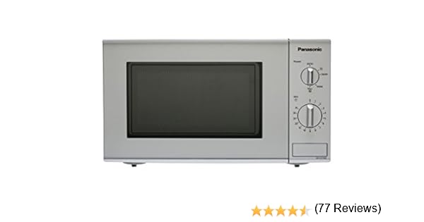 Panasonic NN-E221MMEPG - Microondas (800W, 20 litros), color Gris ...