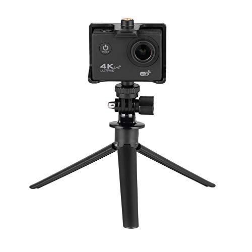 iGANK Selfie Stick Extendable Monopod Pole Hand Grip with Mini Tripod Mount Stand for Gopro Hero 6, Gopro Hero(2018), Hero 5 4, Session, AKASO, Xiaomi Yi Action Cameras and Compact Cameras, ST301