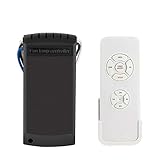 YLX Universal Ceiling Fan Light Lamp Timing Controller Switch Wireless Remote Control Kit Transmitter and Receiver