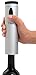 Ozeri Fascina Electric Wine Bottle Opener and Corkscrew, Silver
