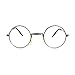 JOHN LENNON Vintage Retro Round Metal Frame Clear Lens Eye Glasses SILVER