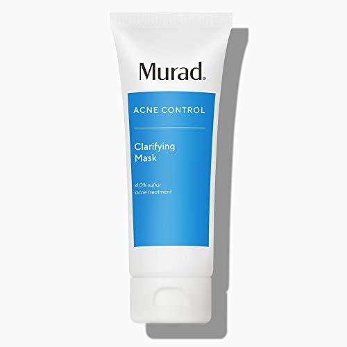 Murad Acne Clarifying Mask, 2: Treat/Repair, 2.65 oz Purifying Care Treatment for Facial Acne and Blackheads