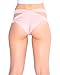 iHeartRaves Sparkle Aries Scrunch Back Rave Booty Shorts (Small/Medium, Pink)