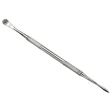 HTS 155C6 Stainless Steel Double-Sided Spear Point & Smoother Scoop Wax & Clay Sculpting Tool