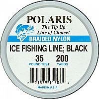 Woodstock Line 200yd Ice Fishing Line 35 Black Fishing Equipment