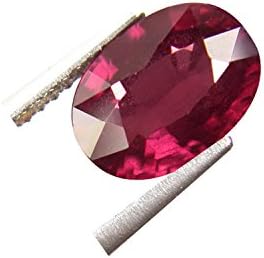 7.0 Carat Ruby/Manik Lab Certified Natural Gemstone For Astrological Purpose By Stonefound