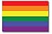 Magnet Me Up LGTBQA Rainbow Flag Magnet Decal, 4x6 Inch, Heavy-Duty Automotive Magnet for Car, Truck, SUV, Show Your Support for LGBTQA, Spread Love and Equality, Crafted with Pride in The USA