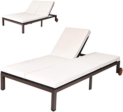 abba patio double chaise lounge