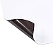 Magnetic Dry Erase Sheet - 9 x 12 in, White, 5-Pack - Flexible Magnetic Whiteboard Sheet for Refrigerator & Office Notes & Organization
