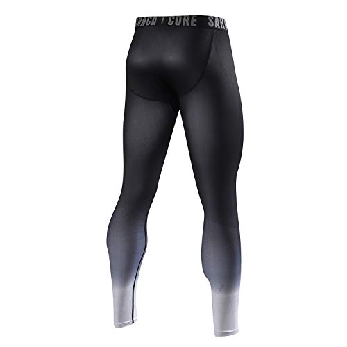 saraca core Men Youth Compression Pants Athletic Leggings Sports Tights Baselayer Running Football Soccer - Thumbnail 2