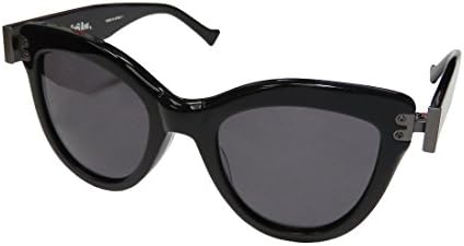 Grey Ant Diskov Womens/Ladies Cat Eye Full-rim 100% UVA & UVB Lenses Sunglasses/Sun Glasses (49-23-152, Black / Gray)