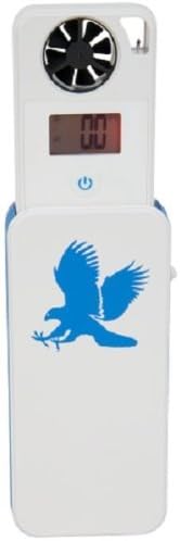 WeatherHawk myMET Hand Held Wind Meter with BLE Connectivity, White, Rectangle by WeatherHawk