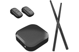 DPOFIRS Electronic Drum Kit, Virtual Drum Kit Portable Virtual Reality Drum Set Electronic Drum Set for Beginners Children Adults