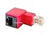 CablesOnline Cat5e/Cat6 RJ45 Ethernet Male/Female Right Angle Adapter. RJ45/ 8P8C Female to RJ45/ 8P8C Male, U-R45R