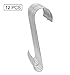 TQVAI 12 Inch Strong Rust Resistant Bird Feeder Hooks Plant Hanger Tree Branch Hook, Set of 12