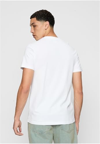 Basic Tee 6-pack, T-shirt Uomo, 1 Bianco, 1 Bianco, 1 Bianco, 1 Negro, 1 Negro, 1 Grigio, M