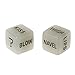 HUImiai 4pcs Sex Funny Dice Game Toy Set,Adult Couple Bachelor Party Gift