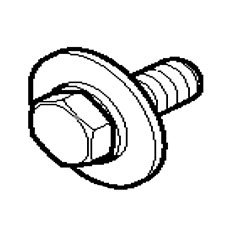 Makita 265577-4 Hex Socket HD Bolt for EBH/BHX2501 Air Powered Nailer and Stapler M6-16