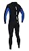 Aunua Youth 3/2mm Neoprene Wetsuits for Kids Full Wetsuit Swimming Suit Keep Warm(7031 BlackBlue 10)