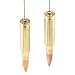 War Monkey .308 Caliber Light Pull Chain or Fan Pull Chain - Set of 2