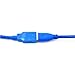 Bluwee USB 3.0 Extension Cable -2 Feet (0.6 Meters) - A-Male to A-Female [Full-Covered Female Blue]