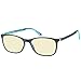 TRUST OPTICS Anti Glare Eyestrain UV400 Computer Video Gaming Glasses - 1.00x