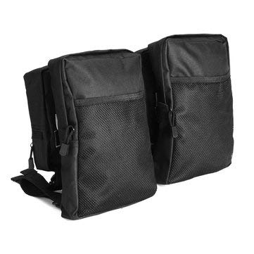Pair 600D Black Waterproof Storage Hunting Fender Bags For UTV 4-Wheeler - Motorcycle ATV Parts