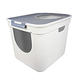 ATDAWN Cat Litter Box, Top Entry or Front Entry Cat