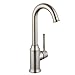 hansgrohe Talis C Stainless Steel Bar Kitchen Faucet, Bar Sink Faucet Single Hole, Faucet for Kitchen Sink, Stainless Steel Optic 04217800
