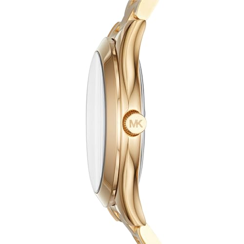Michael Kors Slim Runway Women's Watch, Stainless Steel Bracelet Watch for Women