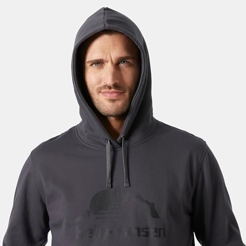 Herren Nord Graphic Pull Over Kapuzenpullover, Ebenholz 2.0, M