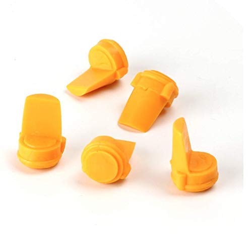 Enhanced Test Tube Stopper - 5 Piece (Yellow)